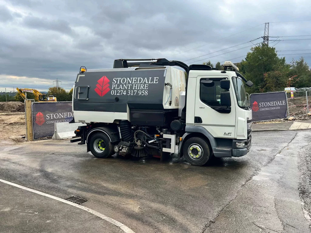 Affordable road sweeper West Yorkshire hire at Stonedale Plant Hire